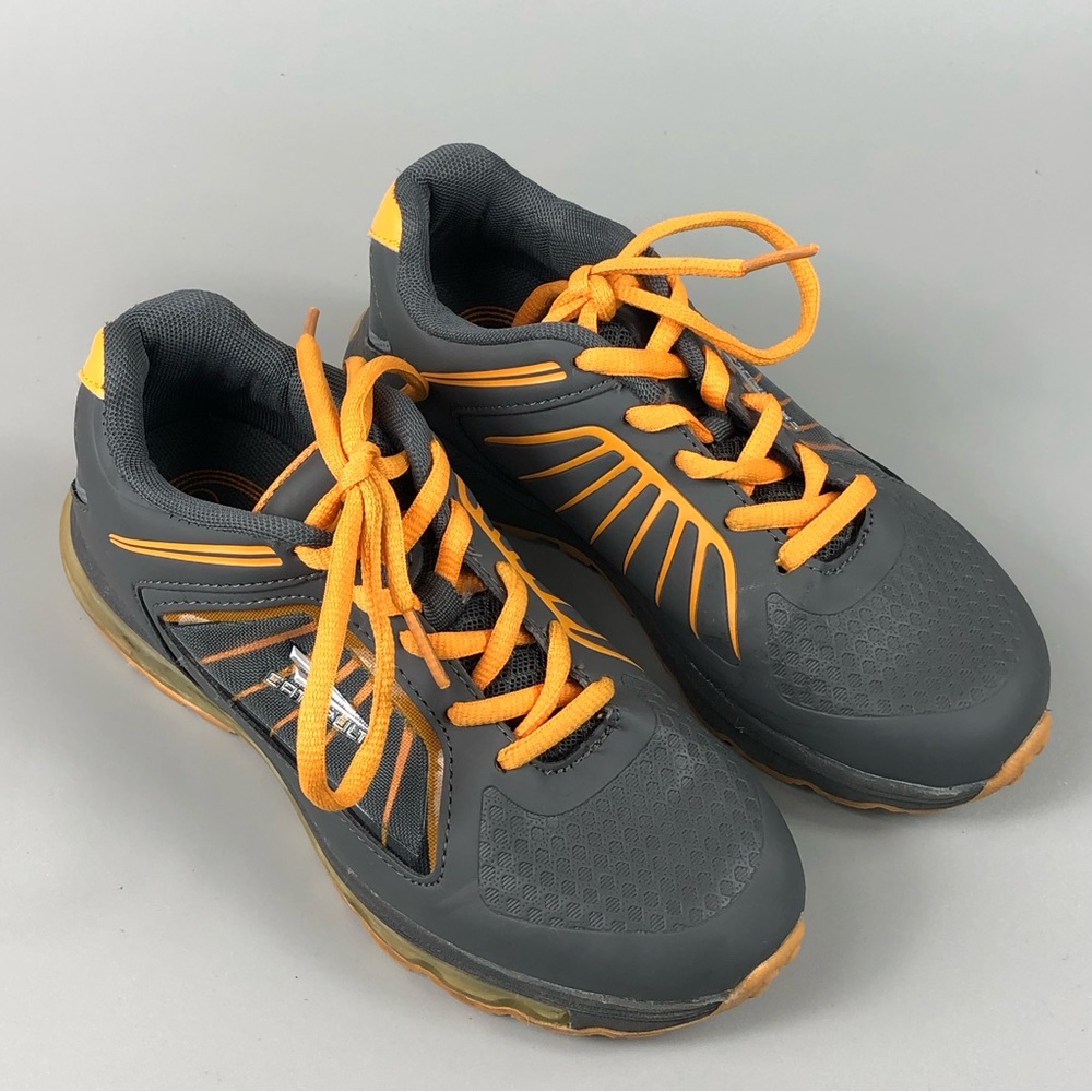 Catapult Kids Gray & Orange Tennis Sneaker Size 1